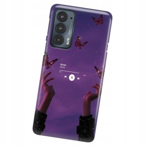 Etui do MOTOROLA EDGE 20 5G Spotify Muzyka Wzory