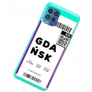 Etui Do Motorola Edge S Case Bilet Travel Wzory