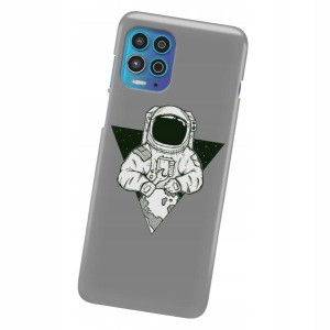 Etui do MOTOROLA EDGE S Case KOSMOS Księżyc Wzory