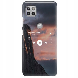 Etui do MOTOROLA G 5G Case Spotify Muzyka Wzory