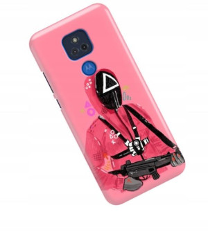 Etui do MOTOROLA G PLAY 2021 Case Squid Game Wzory