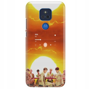 Etui do MOTOROLA G PLAY 2021 Spotify Muzyka Wzory