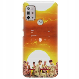 Etui do MOTOROLA G10 Obudowa Spotify Muzyka Wzory