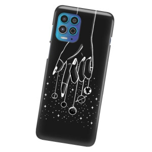 Etui do MOTOROLA G100 Obudowa KOSMOS Księżyc Wzory