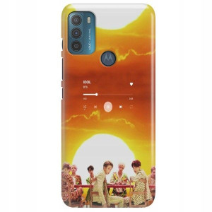 Etui do MOTOROLA G50 Obudowa Spotify Muzyka Wzory