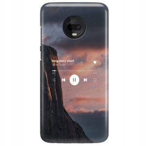 Etui do MOTOROLA G7 Obudowa Spotify Muzyka Wzory