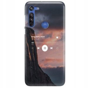 Etui do MOTOROLA G8 Obudowa Spotify Muzyka Wzory