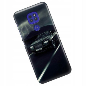 Etui do MOTOROLA G9 Case Auta Top Wzory + SZKŁO