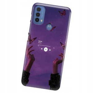 Etui do MOTOROLA MOTO E40 Spotify Muzyka TOP Wzory
