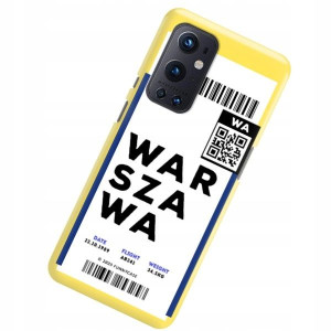 Etui Do Oneplus 9 Pro Case Bilet Travel Wzory