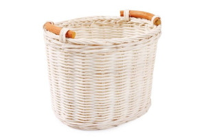 Rattanowy Koszyk Na Kredki / Drobiazgi 18x16x14cm