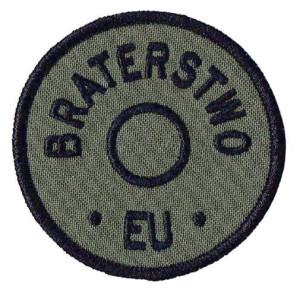 BRATERSTWO EU olive green NASZYWKA 2858R