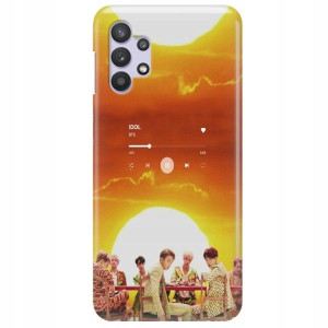 Etui do SAMSUNG A32 4G Case Spotify Muzyka Wzory