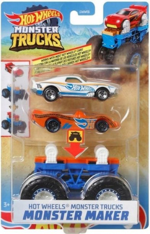 Hot Wheels Monster Trucks Maker Gww20 3w1 Auta