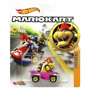Hw Super Mario Mariokart Pojazd Bowser Gbg31