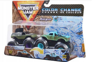 MONSTER JAM 2 PAK COLOR CHANGE Spin Master