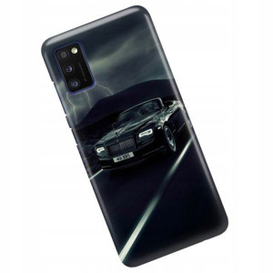 Etui do SAMSUNG A41 Case Auta Top Wzory + SZKŁO