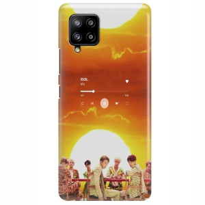 Etui do SAMSUNG A42 5G Case Spotify Muzyka Wzory