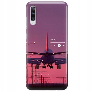 Etui do SAMSUNG A70 Obudowa Spotify Muzyka Wzory
