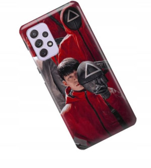 Etui do SAMSUNG A72 5G Obudowa Squid Game Wzory