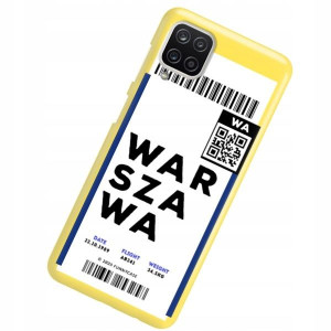 Etui Do Samsung Galaxy A12 Case Bilet Travel Wzory