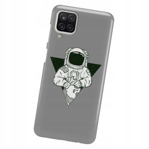 Etui do SAMSUNG M12 Obudowa KOSMOS Księżyc Wzory