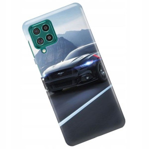 Etui do SAMSUNG M62 Case Auta Top Wzory + SZKŁO