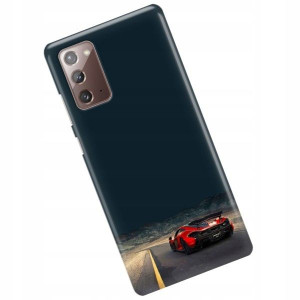 Etui do SAMSUNG NOTE 20 Case Auta Top Wzory + 9H