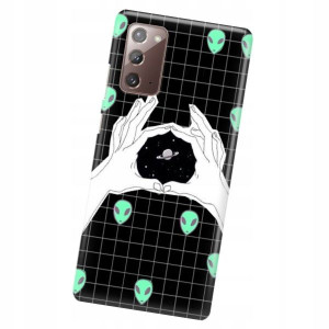 Etui do SAMSUNG NOTE 20 Case KOSMOS Księżyc Wzory