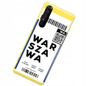 Etui Do Sony Xperia 1 Ii Case Bilet Travel Wzory