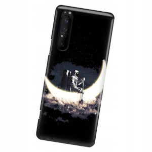 Etui do SONY XPERIA 1 II Case KOSMOS Księżyc Wzory