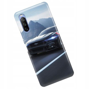 Etui do SONY XPERIA 10 III Case Auta Wzory + 9H