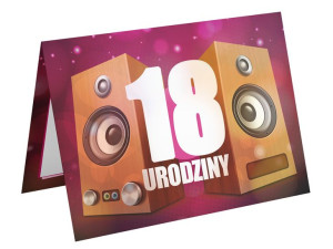 Zaproszenia na 18 Urodziny Osiemnastkę A6wz31