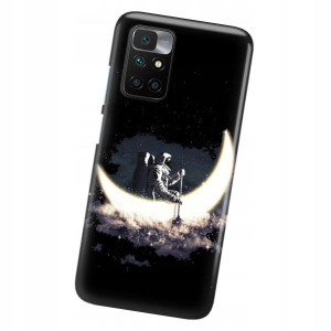 Etui do XIAOMI REDMI 10 Case KOSMOS Księżyc Wzory