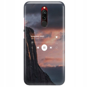 Etui do XIAOMI REDMI 8 Case Spotify Muzyka Wzory