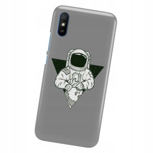 Etui do XIAOMI REDMI 9AT Case KOSMOS Księżyc Wzory
