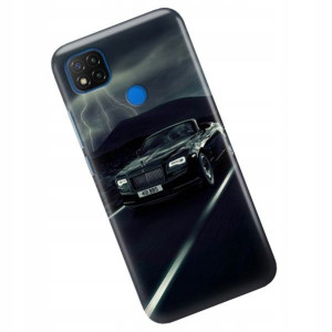 Etui do XIAOMI REDMI 9C Case Auta Top Wzory + 9H