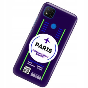 Etui Do Xiaomi Redmi 9c Case Bilet Travel Wzory
