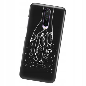 Etui do XIAOMI REDMI K30 Case KOSMOS Księżyc Wzory