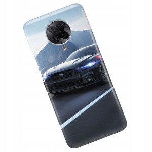 Etui do XIAOMI REDMI K30 PRO Case Auta Wzory + 9H