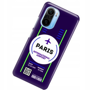 Etui Do Xiaomi Redmi K40 Case Bilet Travel Wzory