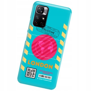 Etui do XIAOMI REDMI NOTE 11 5G Bilet Podróż Wzory