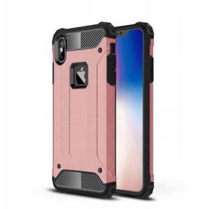 Etui Drop Pancerne Do Iphone X Ochronne Rose Gold