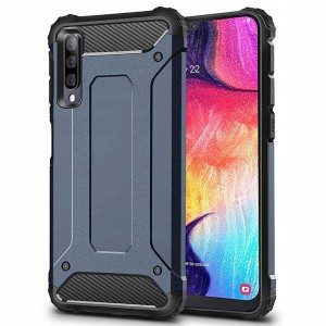 Etui Drop Pancerne Do Samsung A50 Ochronne Szary