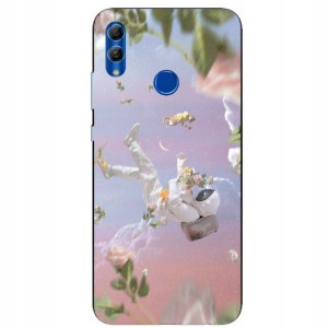 Etui Glass do HUAWEI HONOR 10 LITE Kosmos Wzory