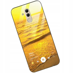 Etui Glass do HUAWEI MATE 20 LITE Muzyka Top Wzory