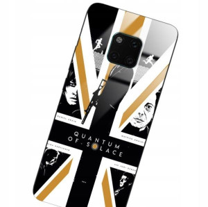 Etui Glass do HUAWEI MATE 20 PRO Bond 007 Wzory