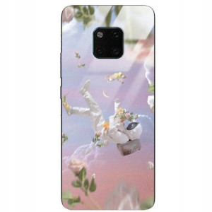 Etui Glass do HUAWEI MATE 20 PRO Kosmos Mix Wzory