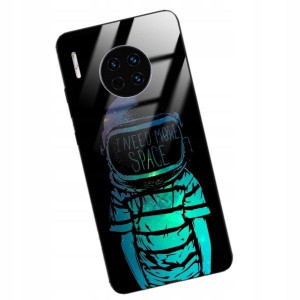 Etui GLASS do HUAWEI MATE 30 KOSMOS Księżyc Wzory