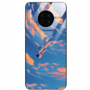 Etui Glass do HUAWEI MATE 30 PRO Kosmos Mix Wzory